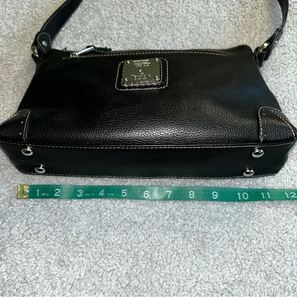 Black Leather Shoulder Bag